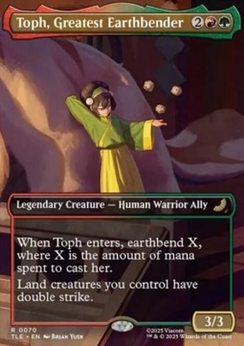 Magic: The Gathering Toph, Greatest Earthbender