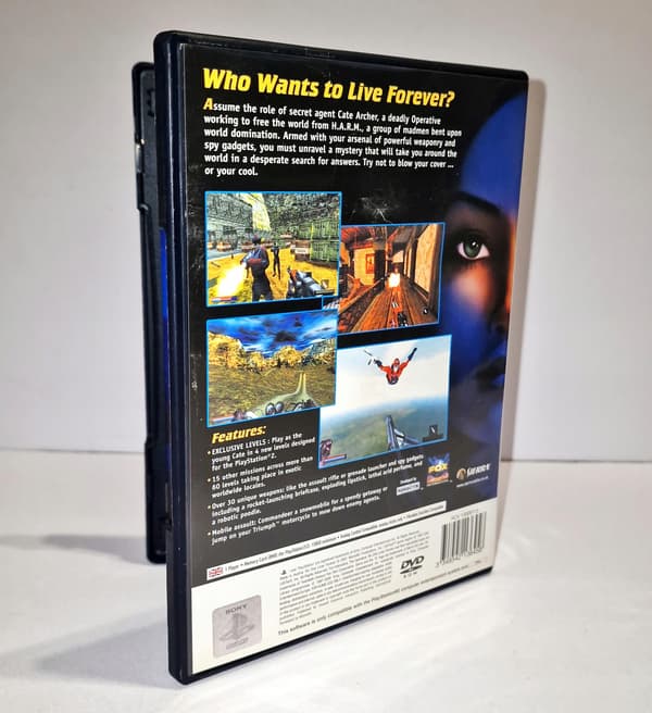 THE OPERATIVE: NO ONE LIVES FOREVER PS2 3XA