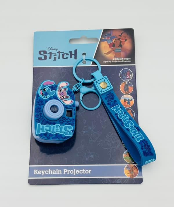 Pyramid – STITCH & ANGEL – Projector Keychain with 8 pictures