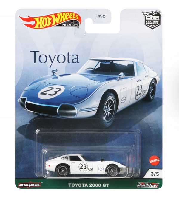 Hot Wheels car – PREMIUM Toyota 2000 GT