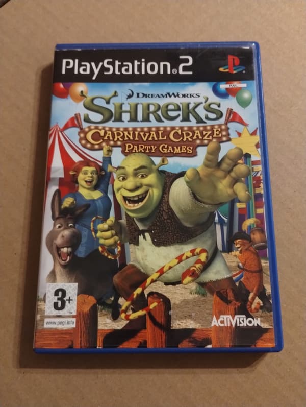 Shrek's Carnival Craze Party Games for PS2