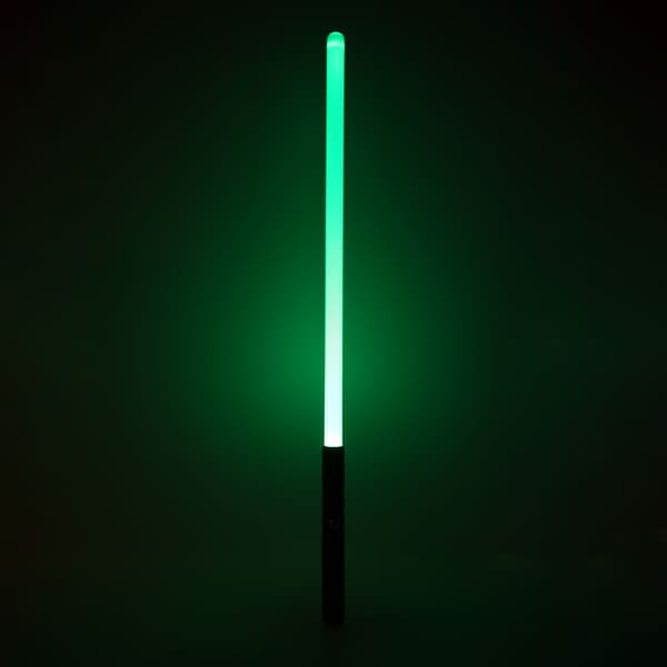 Metal-handled Mini LED light sword, 7 colours, sound-changing, light-up MY
