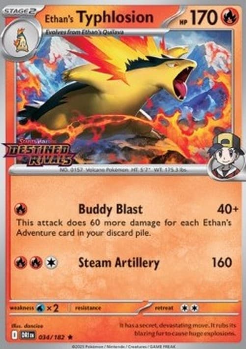Pokemon Ethan's Typhlosion
