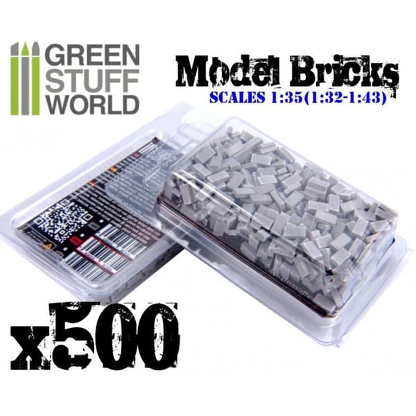 Green Stuff World GSTU367023 Bricks, 500 pcs.
