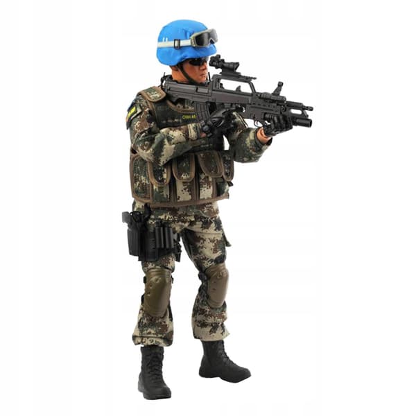 1:6 scale figurine with accessories – army soldier doll