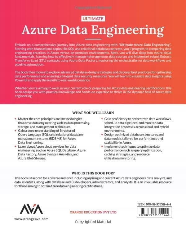 Agarwal, Ashish *Ultimate Azure Data Engineering: Build Robust Data Engineer*