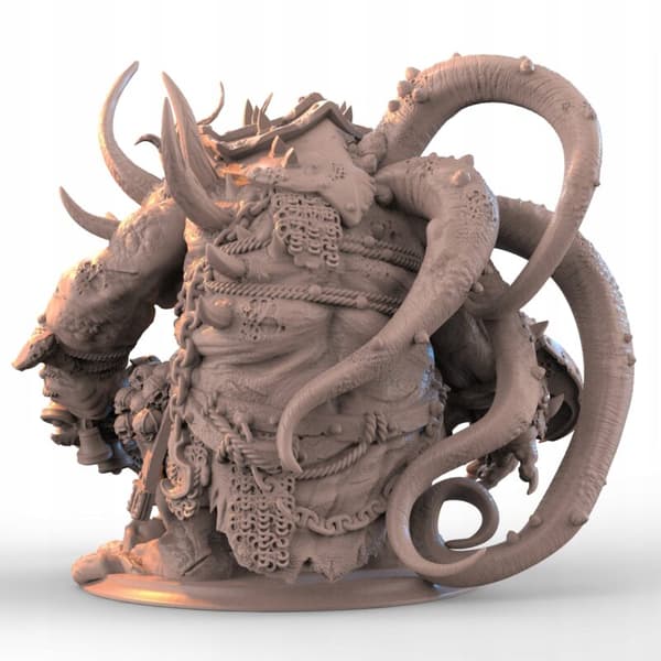 Warhammer 40,000 GUO Plague Demon 120 mm