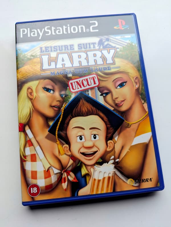 *** LEISURE SUIT LARRY PLAYSTATION 2 PS2 PSX *** 3AAA