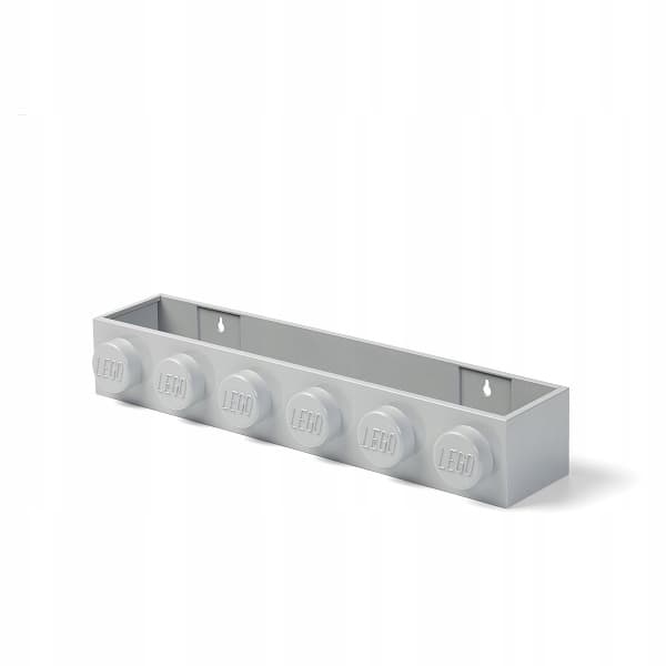 LEGO LONG SHELF, 6 BRICKS, GREY 41121740