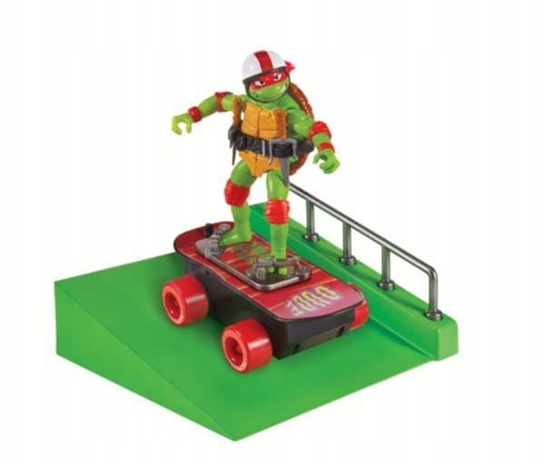 NINJA TURTLE FIGHTERS RAPHAEL Skatepark Figure Set