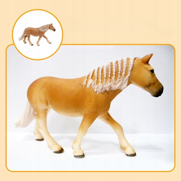 A REALISTIC HORSE FIGURINE MADE FROM DURABLE PVC – PERFECT AS A GIFT