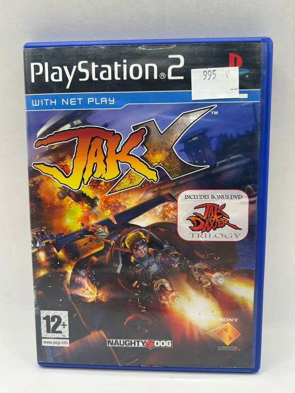 JAK & AND DAXTER X PLUS DVD PS2 SONY PLAYSTATION 2 BOXED SET
