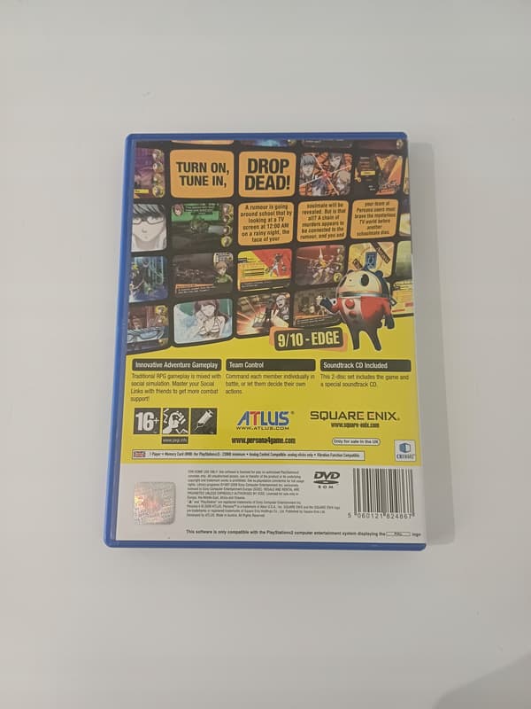 Persona 4 for PlayStation 2 (PS2) – boxed version