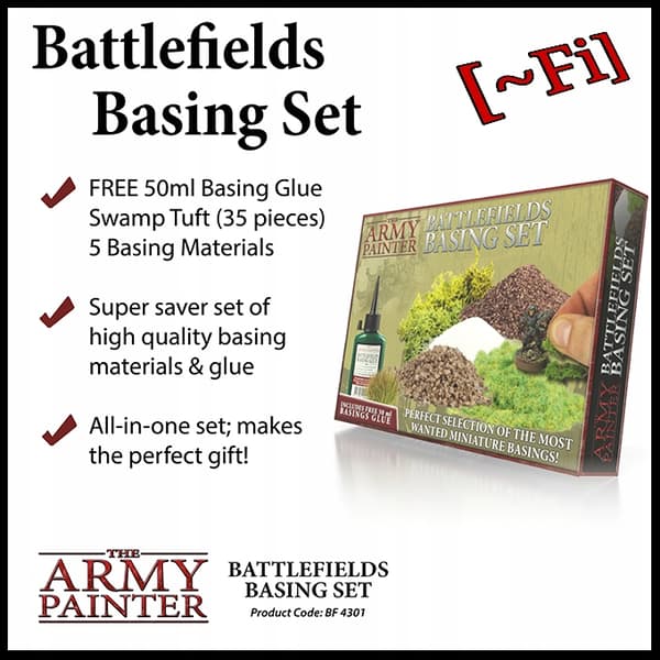 Fantasy Battle Battlefield Basing Set. Modellbyggsats. [~Fi] +GRATIS