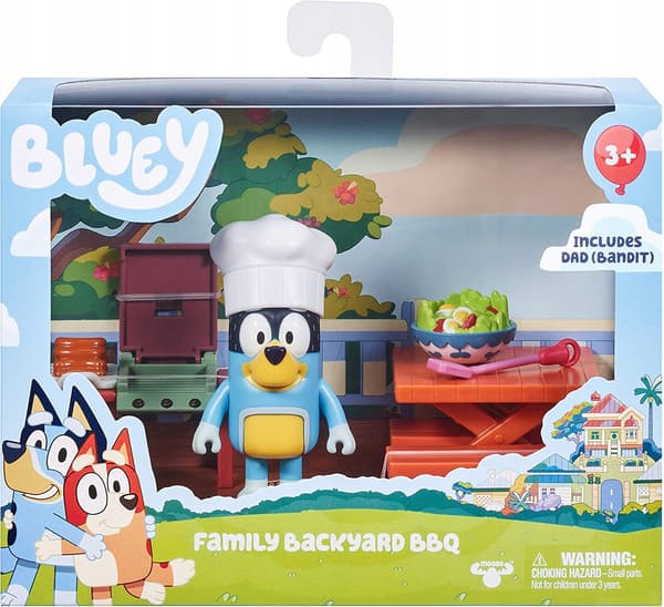 Bluey. Backyard Mini Set by TM Toys