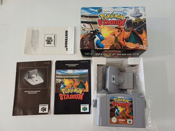 Pokémon Stadium for Nintendo 64 (boxed)