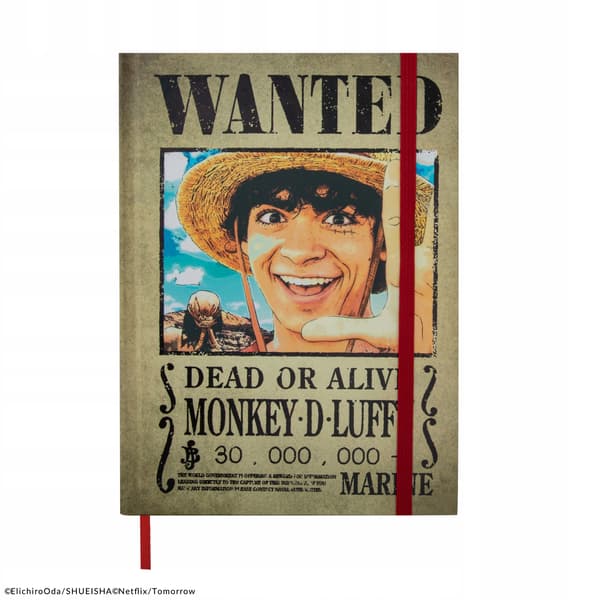 Luffy poster hardback notebook, One Piece