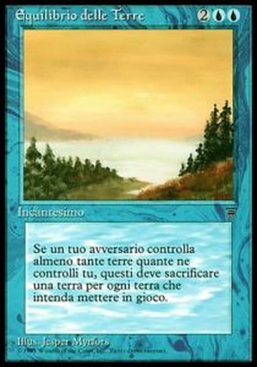Magic: The Gathering Land Equilibrium