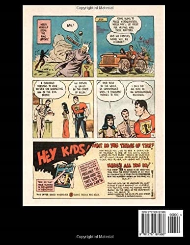 Commander Steel Collection: Golden Age Superhero Comic Collection Features