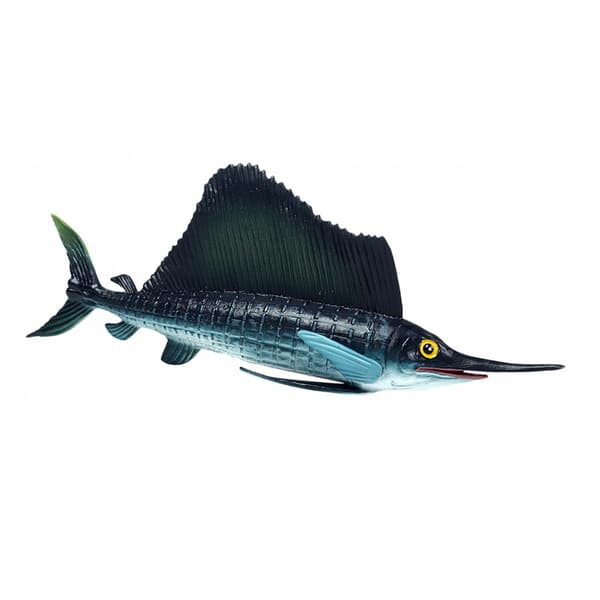 Simulation Marine Animal Figures, Educational Science Toy: Sailfish
