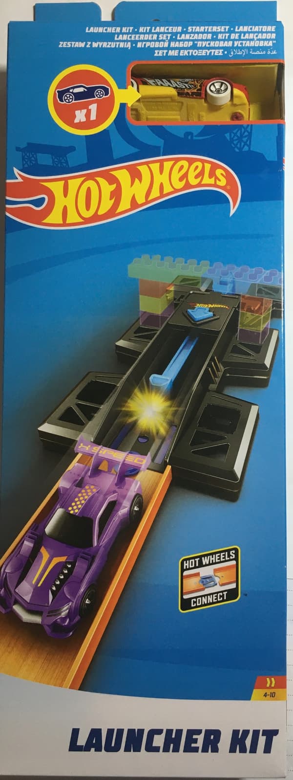 Hot Wheels FTF69 Launcher Set with Car