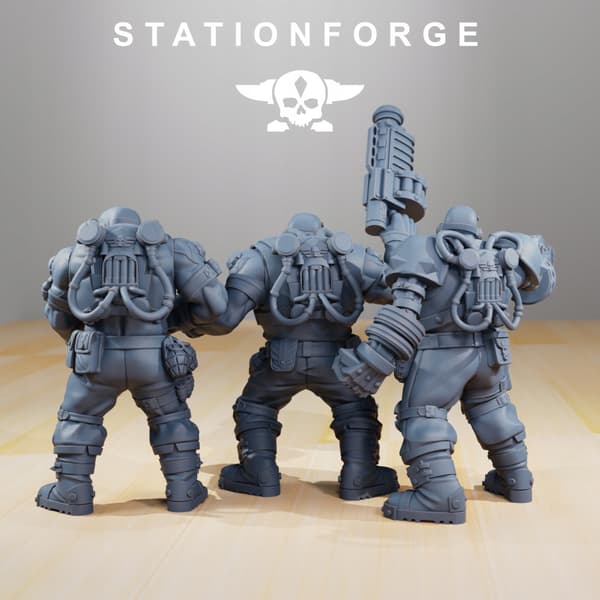Nationalgardet – gerillan – Station Forge