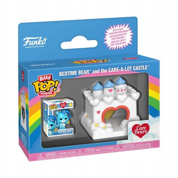 Funko Bitty POP Care Bears: Bedtime Bear and Care-a-Lot Castle