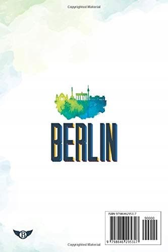 Berlin, Germany: I Love Berlin, Berlin Journal Notebook, Souvenir Diary