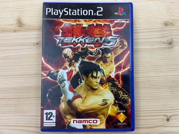 TEKKEN 5 disc – very good+ condition, complete set, Polish edition for PS2