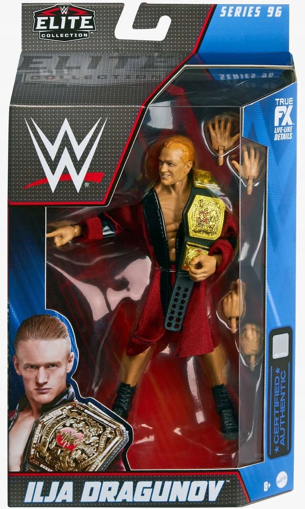 MATTEL WWE Elite Ilja Dragonov Figure