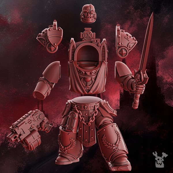 Commander in Destroyer Armour DakkaDakkaStore