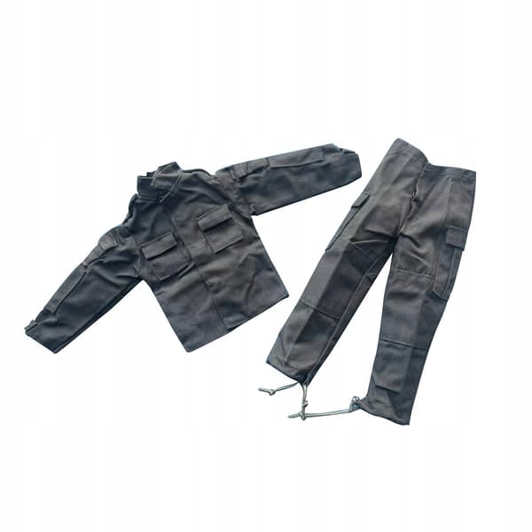 Clothes for 1/6-scale male dolls: a training uniform, a jacket and trousers
