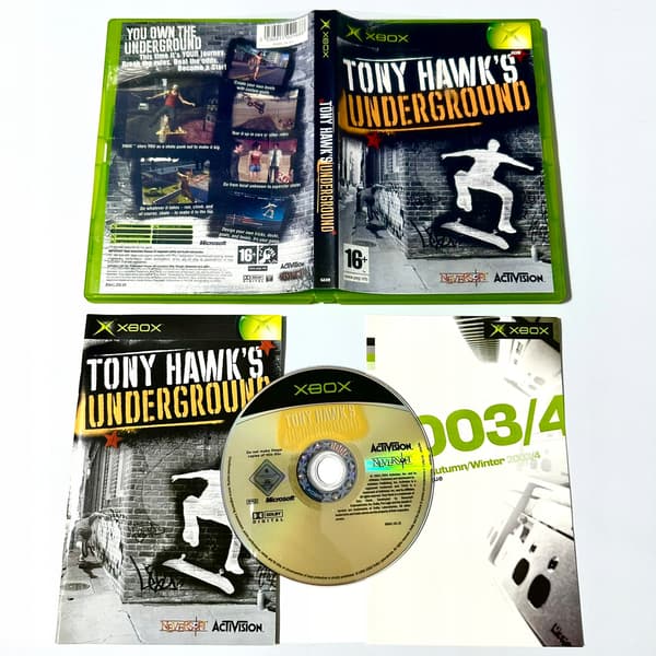 Tony Hawk's Underground | XBOX | 3xA SET