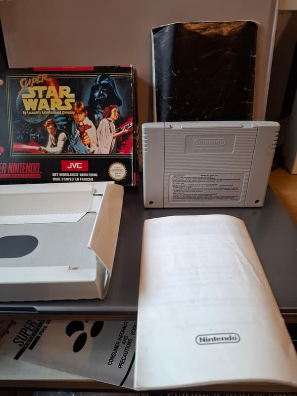 SUPER STAR WARS SUPER NINTENDO