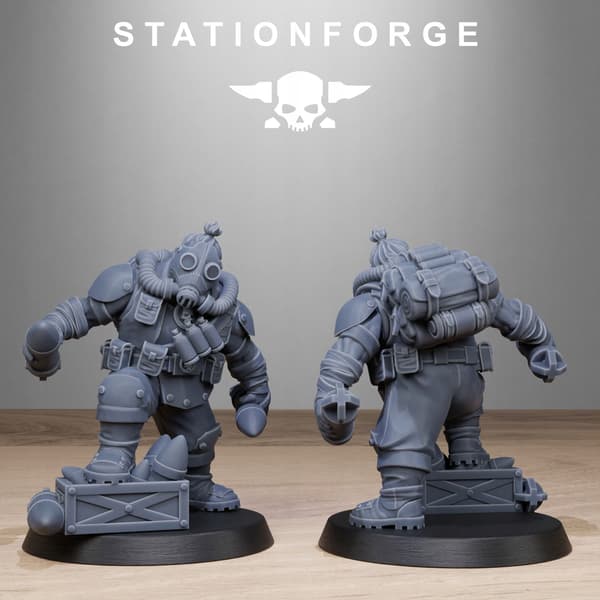 GrimGuard Jungle Fighter Mutants – x10