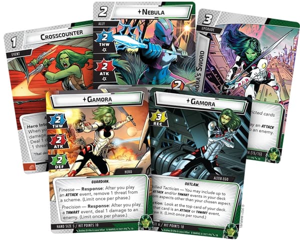 Marvel Champions: Gamora Hero Pack – additional deck