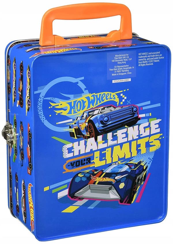 Klein Hot Wheels 18-car storage tin