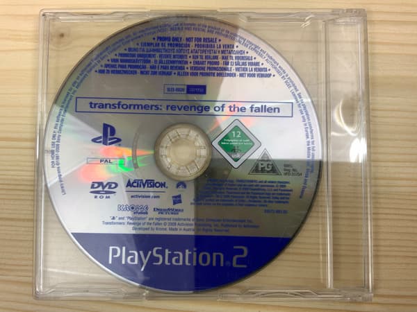 TRANSFORMERS: REVENGE OF THE FALLEN – Perfect Condition – PS2
