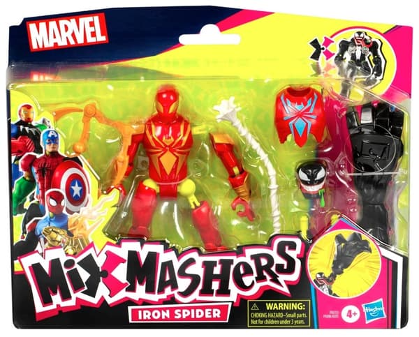MARVEL MIXMASHERS IRON SPIDER DELUXE MIX-AND-MATCH FIGURE