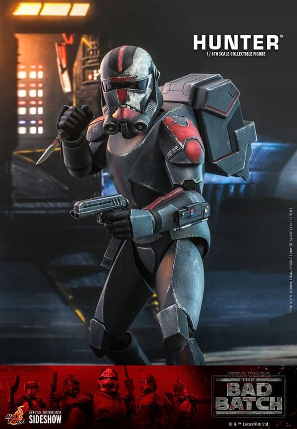 Hunter Star Wars: The Bad Batch 1/6 Scale Figure, 30 cm