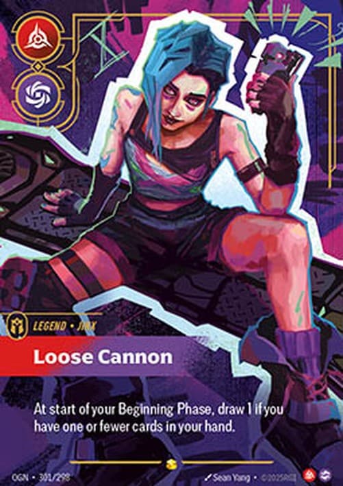 Riftbound OGN Jinx, Loose Cannon