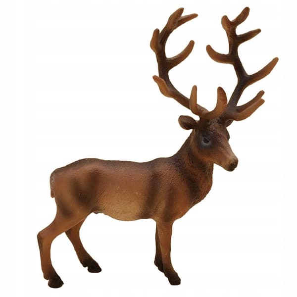 Reindeer Simulation Model Animal Non-Fading Educational Toys Doll’s House
