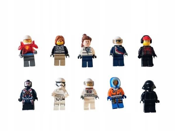 LEGO MIX figures – 100% LEGO – 10 random pieces + 2 free accessories