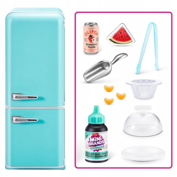 ZURU MINI BRANDS FILL THE FRIDGE – MINI FRIDGE SET 8+