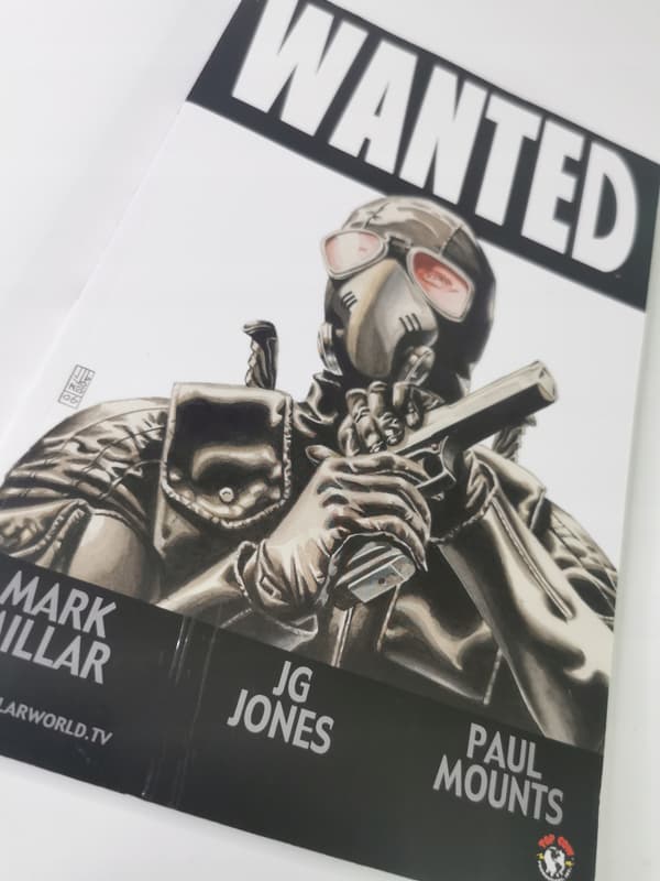 The comic *Wanted*, published in the USA