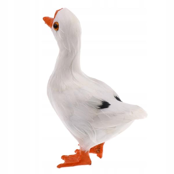 Furry standing animal prop toy