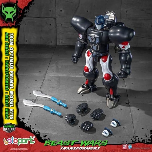 BEAST WARS Optimus Primal Model Kit AMK 18cm