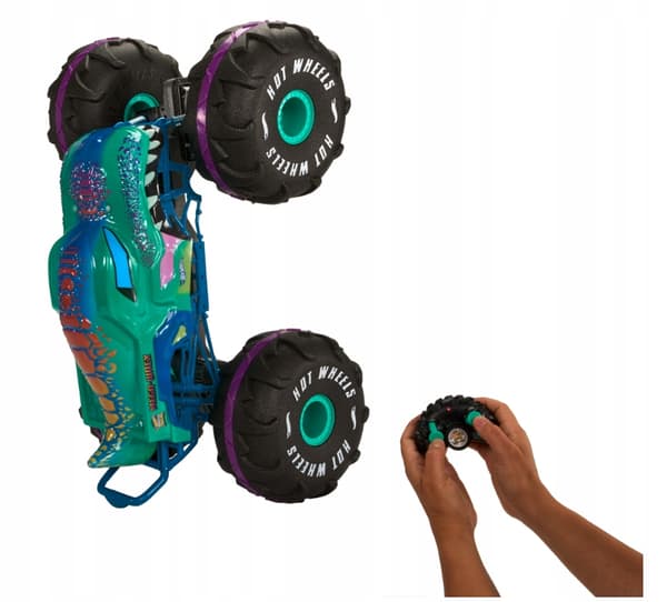 Hot Wheels XXL Monster Trucks Remote-Controlled RC Car – Mega-Wrex