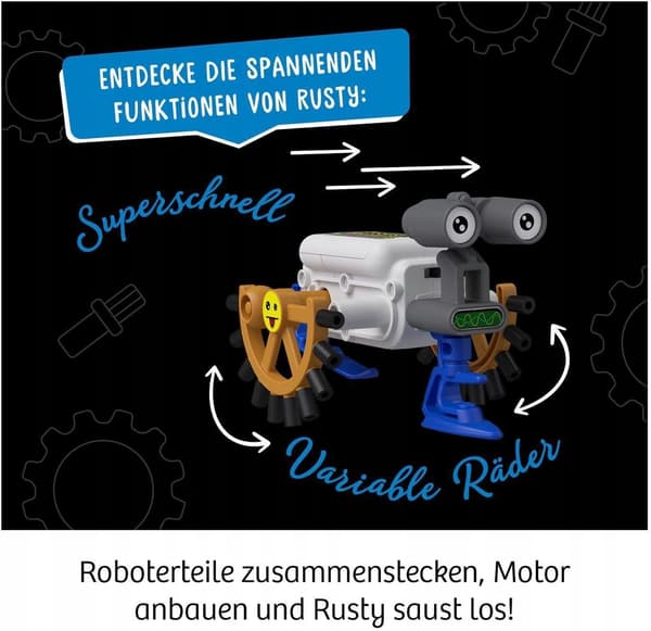 ReBotz Rusty Space Crabber Experiment Set – Ages 8–14