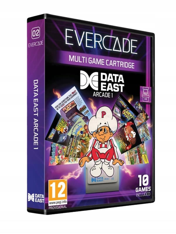 BLAZE EVERCADE DATA EAST ARCADE CARTRIDGE 1